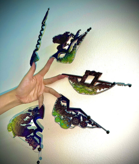 Nail trang trí thủ công