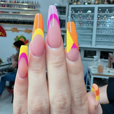 Nail sắc màu