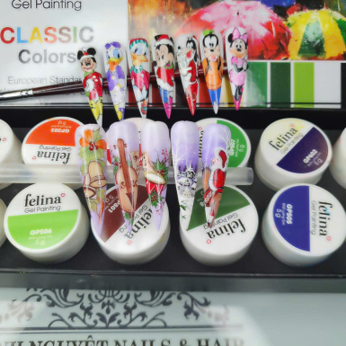 Nail thiết kế họa tiết