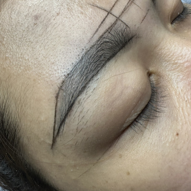 Lên khung chân mày