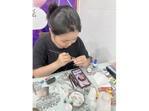 Học viên của Đào tạo nghề Minh Nguyệt