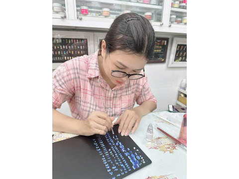 Học viên của Đào tạo nghề Minh Nguyệt