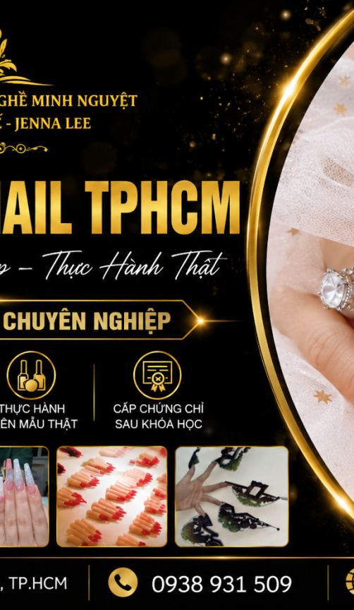 Học Nghề Nail TPHCM Uy Tín – Khóa Học Thực Hành