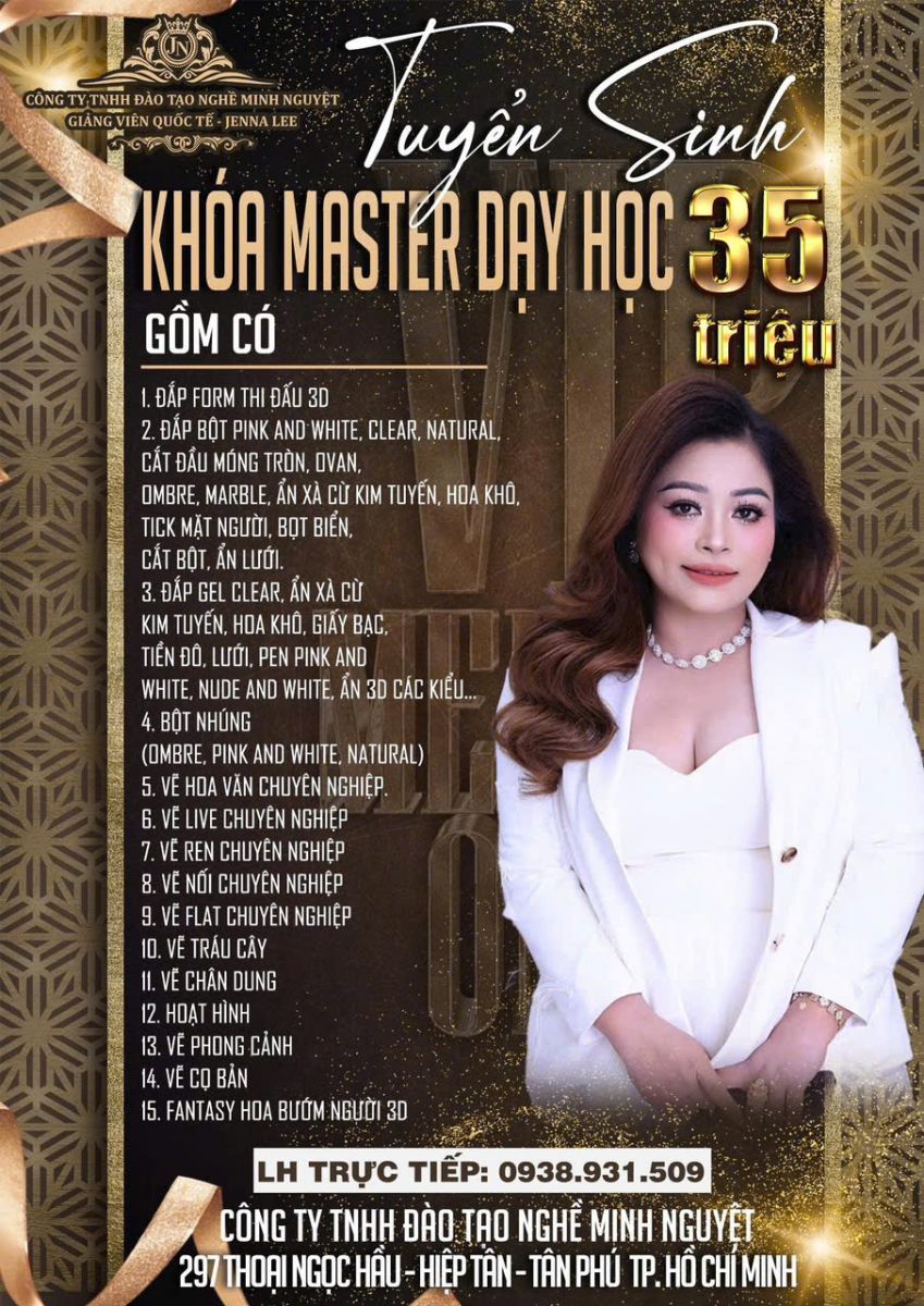 Khóa học nail master
